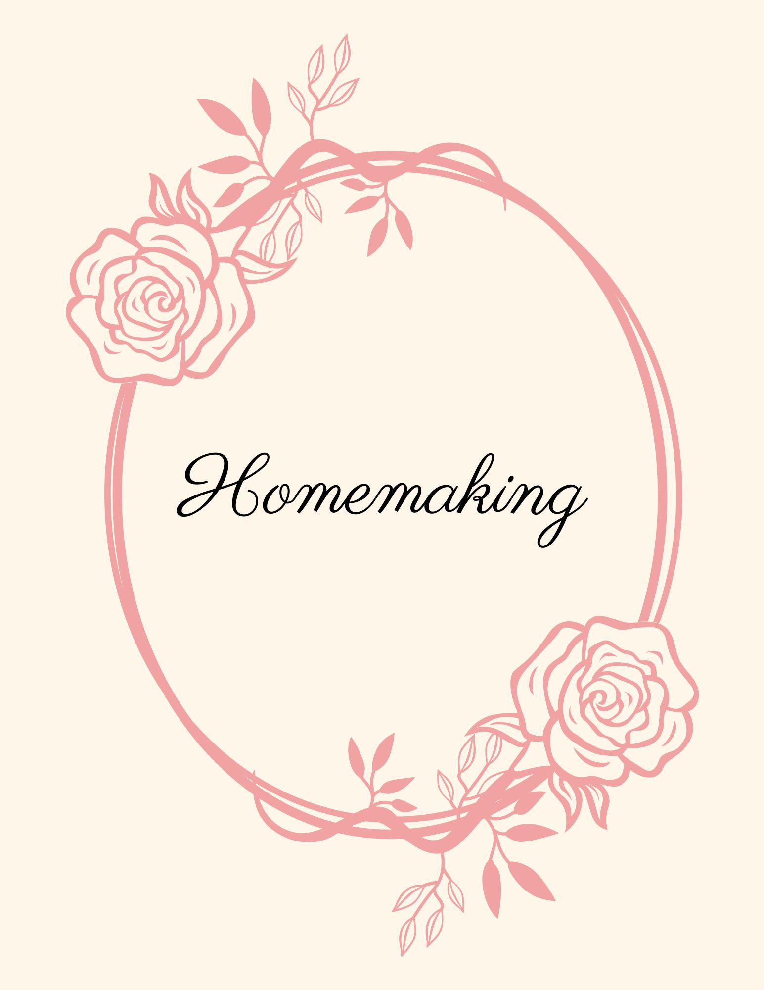 7 Free Homemaking Binder Printables - The Virtuous Home