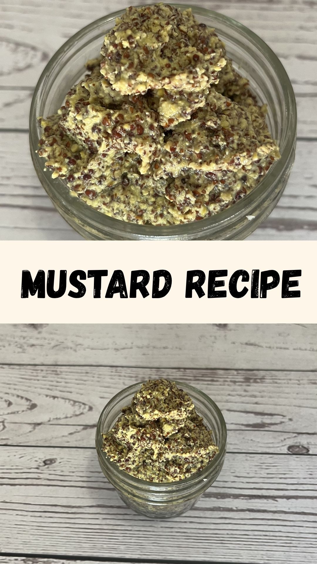 Mustard Recipe - The Virtuous Home
